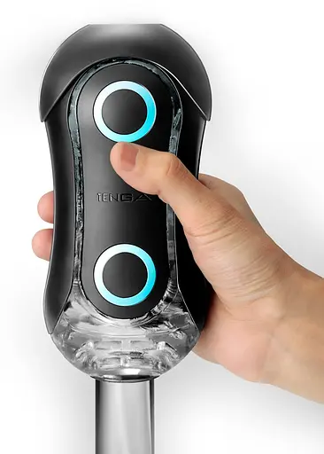 Мастурбатор Tenga Flip Orb Strong (блакитний) - фото 9