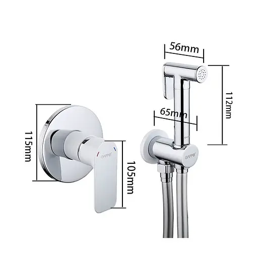 Смеситель для душа Gappo Noar G7248 - фото 2