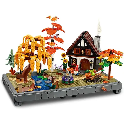 Конструктор LEGO Icons Осенний коттеджный сад 1102 детали (11372) - фото 4