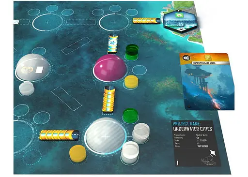 Настольная игра Games 7 Days Подводные города (Underwater Cities) (укр.) - фото 4