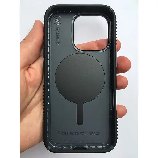 Оригінальний протиударний чохол Speck Presidio2 Grip MagSafe для iPhone 16 Pro (6.3") Black 150761-3205 - фото 6