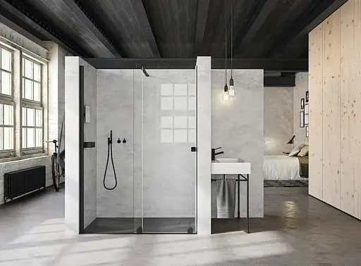 Душовий піддон Rea Magnum 90x90 black REA-K3334 Чорний матовий - фото 6