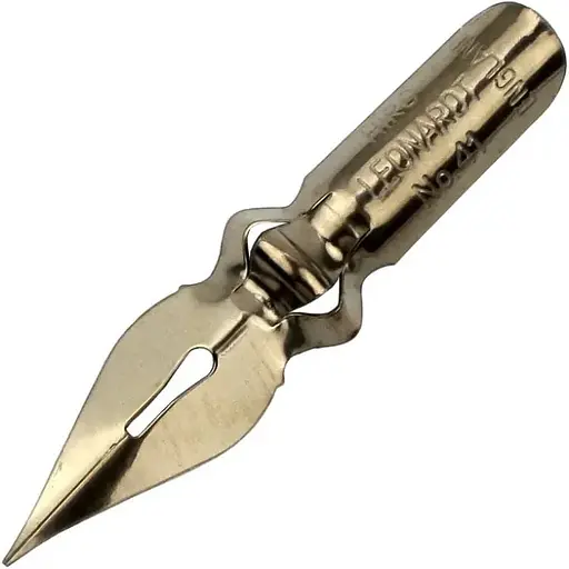 Перо Manuscript бронзове №41 для загального письма (набір 6 шт) - фото 1