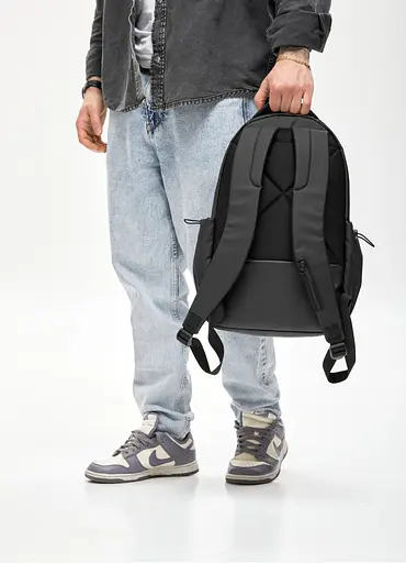 Мужской рюкзак Sambag Zard Neo черный с декором 43 х 27 х 13 см (25000264m) - фото 3