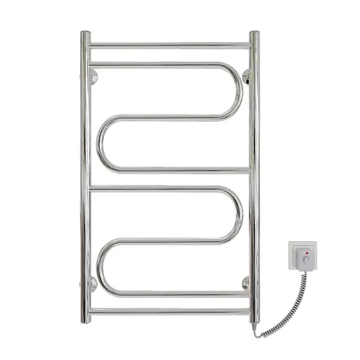 Электрический полотенцесушитель Kosser Зигзаг 800x500 ER рег. ДЗ02ЕR, Хром, Правое - фото 2
