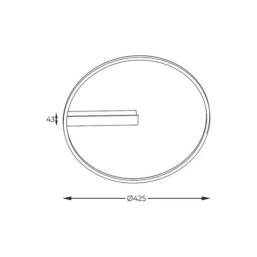 Стельовий світильник CORIT E82907-82 Zuma Line - фото 2