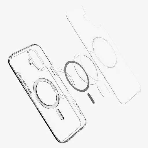 Чохол SGP Ultra Hybrid MagFit для Apple iPhone 16 Plus 6.7 Прозорий - фото 5
