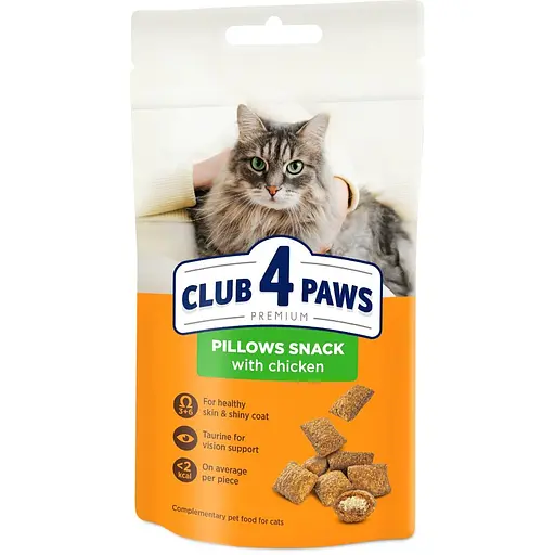 Лакомство Club 4 Paws для кошек с курицей 60 г - фото 1