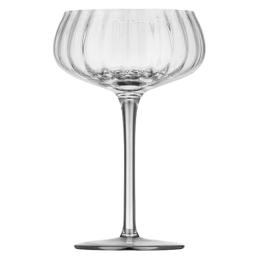 Набір келихів для шампанського Ardesto Black Mars Orion 2х200 мл AR2620TG - фото 3