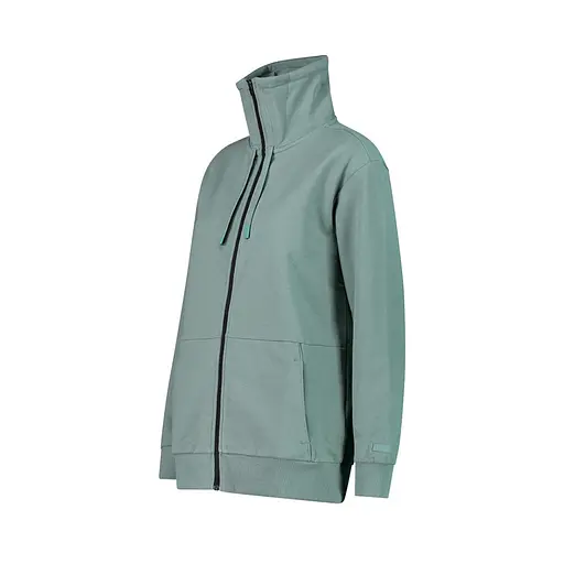 Флисовая кофта CMP Women's Loose Fit Fleece Jacket Mint S (1097-33D3426-E386 38) - фото 2