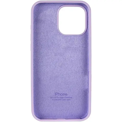 Чохол Epik Silicone Case Full Protective AA для Apple iPhone 16 Pro Max 6.9 Бузковий/Lilac - фото 3