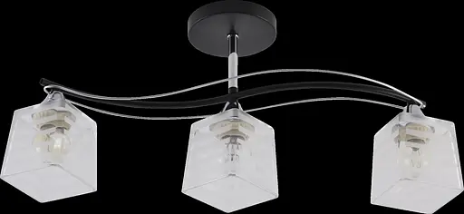 Потолочная люстра V XA1530B/3 BK+CR - фото 3