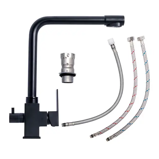 Смеситель для кухни под осмос Platinum KT 0067 черный - фото 2