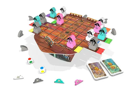 Настольная игра Zoch Корабельные ссоры (Gezanke auf der Planke) (англ.) (601105159) - фото 3