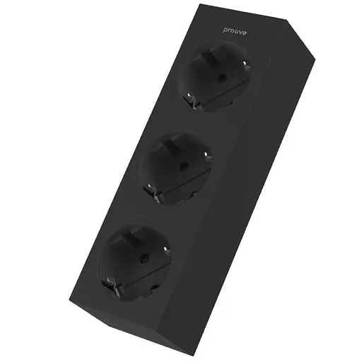 Мережевий фільтр Proove Magnet Strip (3xAC) 1.6m black (PSMS25000001) - фото 4