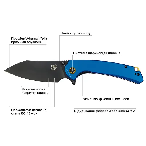 Нож Skif Jock BB Blue - фото 6