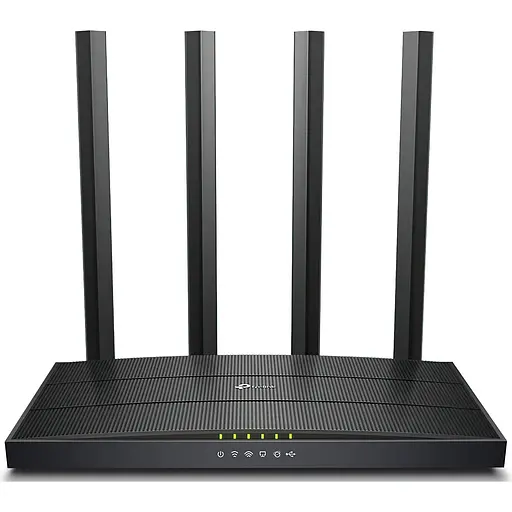 TP-Link Маршрутизатор ARCHER C6U AC1200 4xGE LAN 1xGE WAN 1xUSB 2.0 MU-MIMO