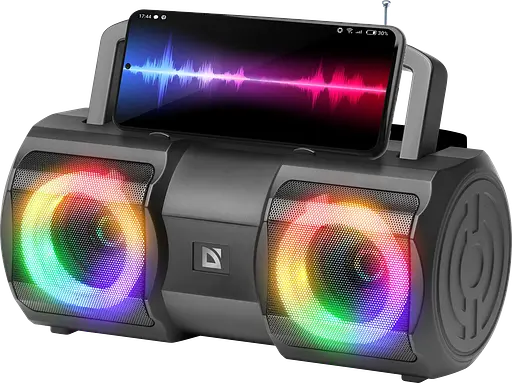 Портативна колонка Defender Beatbox 20 20Вт, Black (65420) (7063514) - фото 6