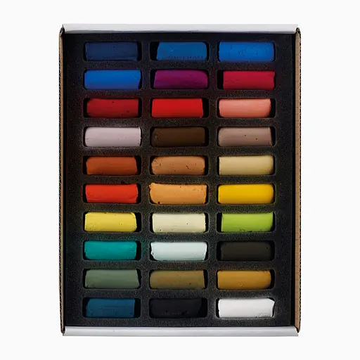 Набор сухой пастели Sennelier Golden Ecu (Золотой экю), 30 1/2 цвета, картон. - фото 2