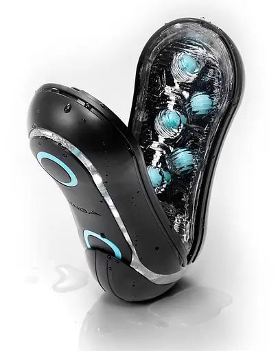 Мастурбатор Tenga Flip Orb Strong (блакитний) - фото 3