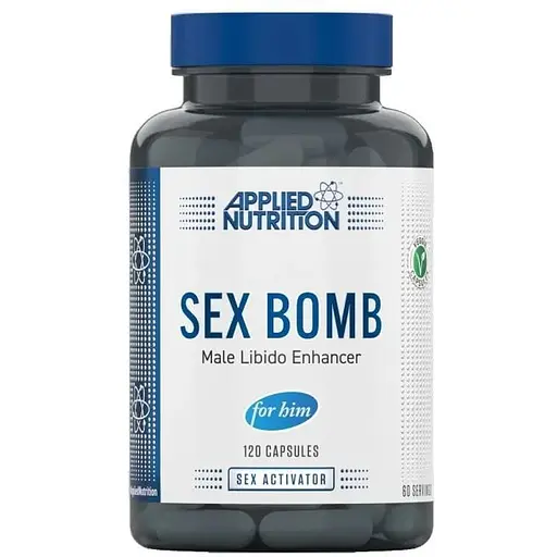 Вітаміни та мінерали Applied Nutrition Sex Bomb For Him, 120 капсул