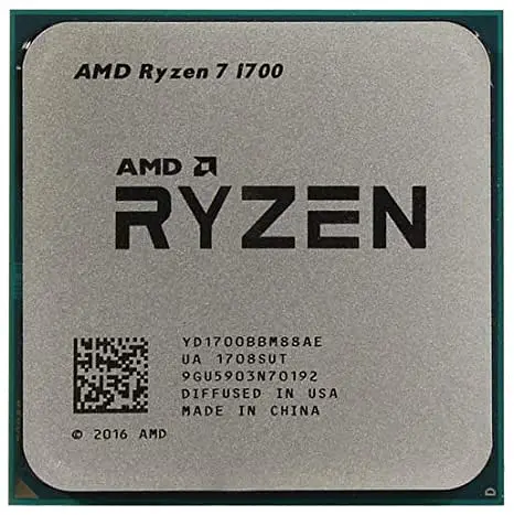 Процессор AMD Ryzen 7 1700 (YD1700BBM88AE) (Socket AM4, 16T, 3.7 ГГц, Tray) Б/у - фото 1