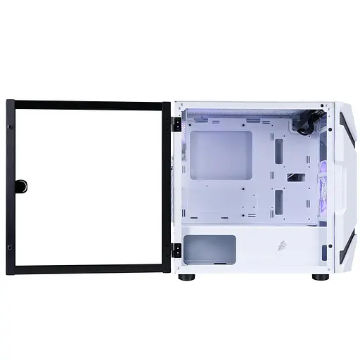 Корпус 1stPlayer D3-A-WH-1F7-14-W-1F7-W White без БЖ - фото 11