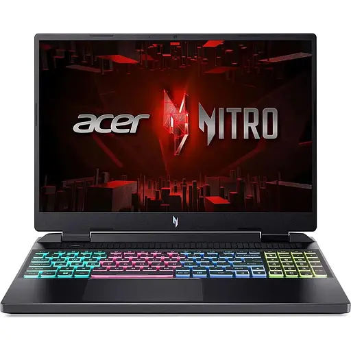 Ноутбук Acer Nitro 16 AN16-41-R9ZH (NH.QKDEX.006), AMD Ryzen 7 7735HS до 4,75 ГГц, 16" WUXGA, 16 ГБ, SSD 1 ТБ, NVIDIA GeForce RTX 4070 8