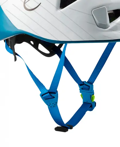 Каска Edelrid Shield II Petrol-Snow 52-62 White/Turqoise (1017-720362001450) - фото 2