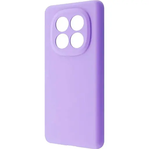 Чохол Wave Full Silicone Cover для Redmi Note 14 Pro 5G Light Purple [127676]