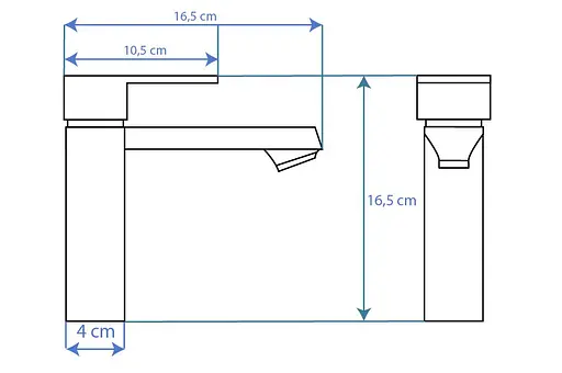 Смеситель для умывальника Rea Mayson низкий black REA-B5100 Черный матовый - фото 5