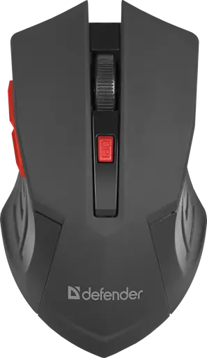 Мишка Defender Accura MM-275 Black-Red (52276)