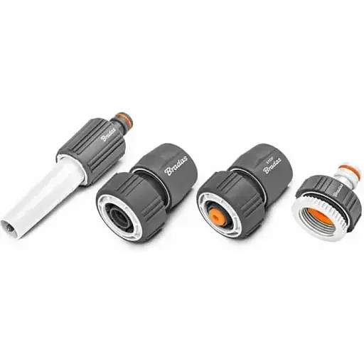 Комплект для поливу Bradas WHITE LINE SOFT 4 елементи на шланг 3/4 (WL-S5500-34K) - фото 1