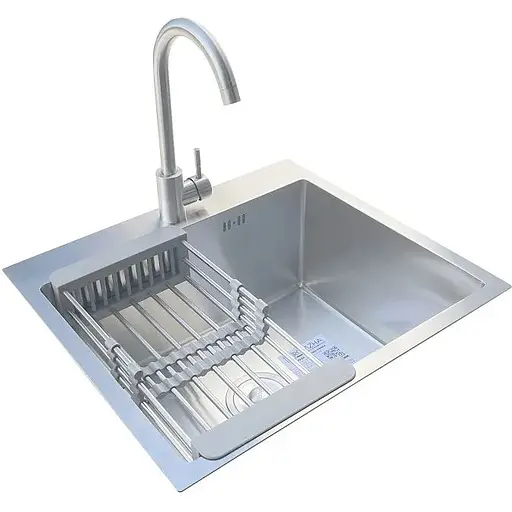 Комплект мийка + змішувач Romzha Arta U-490 (A) - фото 3