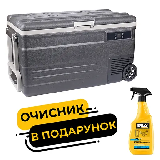 Холодильник автомобильный Brevia 75л 22820 + Очиститель для пластика Erla Kliv 750 мл (na_225) - фото 1