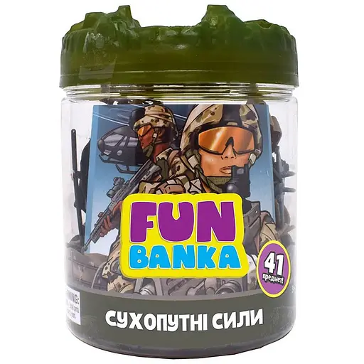 Игровой мини-набор Fun Banka Сухопутные силы