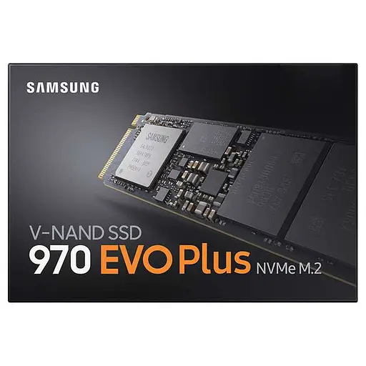 Накопитель SSD Samsung m.2 NVMe 500Gb 970 EVO Plus 480 512 (MZ-V7S500BW) Б/у - фото 4
