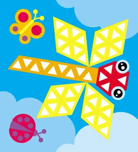 Мозаїка з наліпок. Трикутники. Для дітей від 4 років - фото 6