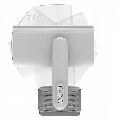 Проектор 4k Android K2 with battery 5200 mAh White - фото 3