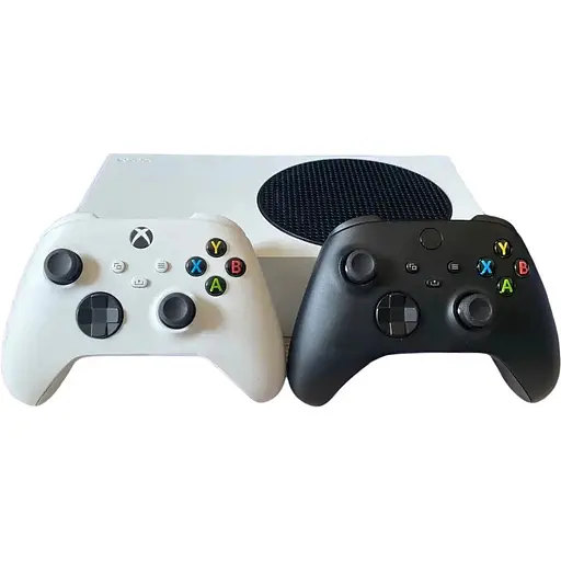 Стационарная игровая консоль Microsoft Xbox Series S + 2 джойстика и Game Pass на 4 месяцев гарантия