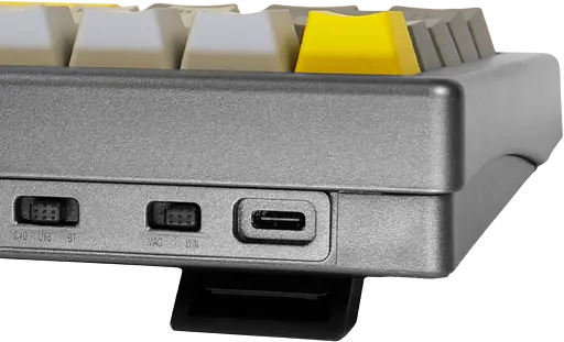 Клавіатура бездротова Epomaker EK68 Budgerigar V2 Switch RGB UA Black (EK68-B-BV2) - фото 3