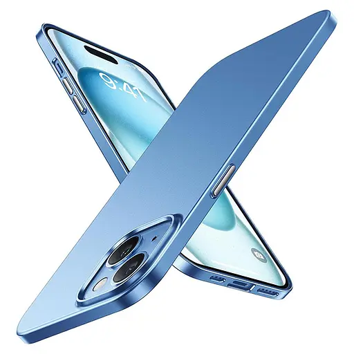 Чохол для телефону Torras OriginFit Series для iPhone 15 6.1'' - Світло-блакитний