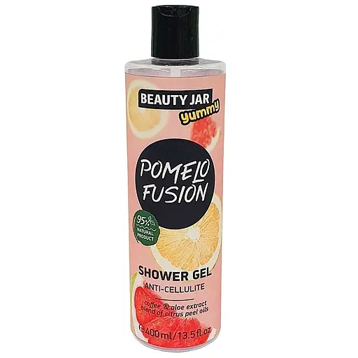 Антицелюлітний гель для душу Beauty Jar Yummy Pomelo Fusion Shower Gel 400 мл - фото 1