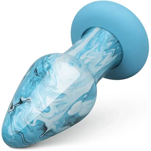 Стеклянная анальная пробка Gildo Ocean Curl - фото 3