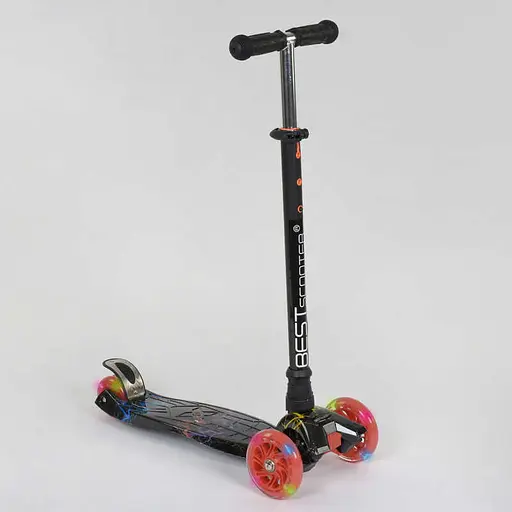 Самокат Maxi Best Scooter, 4 колеса PU, со светом, диаметр 12 см, A24659/779-1308