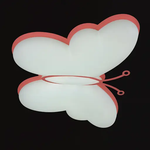 Настінно-стельовий світлодіодний світильник Brille KL-455C/65W*2 Pink - фото 4