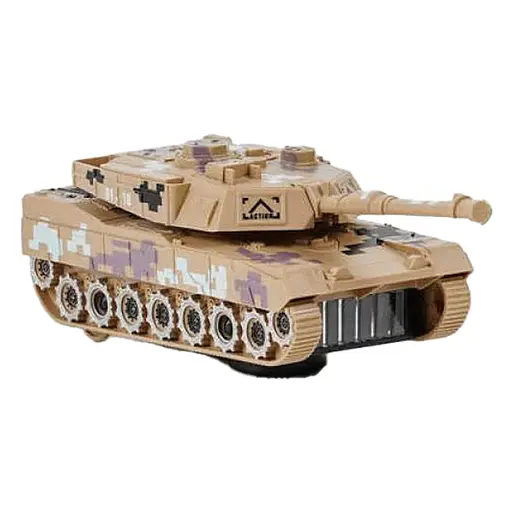 Танк, HC019A, световые эффекты, звуковые эффекты, колесо свободного движения, на батарейках (В ассортименте)