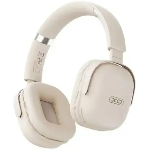 Наушники накладные XO BE42 Scarlet Metal Stand Folding Headband bluetooth Headset бежевые