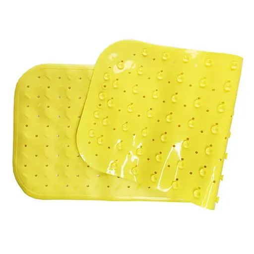 Килимок у ванну кімнату на присосках MGZ-0901(Yellow) 35х95 см - фото 2