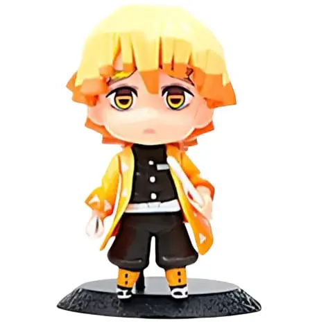 Колекційна  фігурка   Зіницю Агацума Клинок, що розсікає демонів Zenitsu Agatsuma Demon Slayer 10 см Китай CH DS C10 09 - фото 1